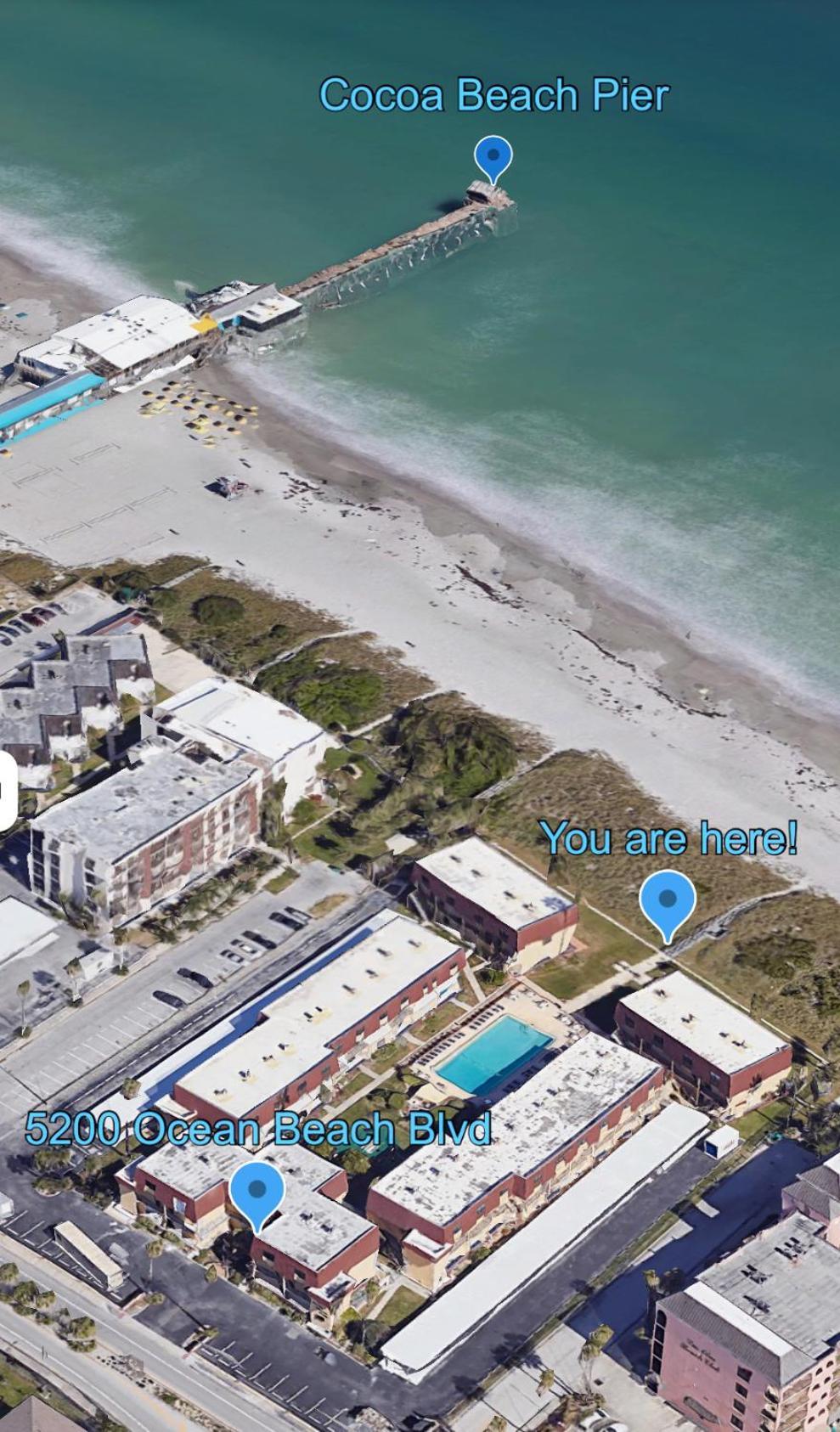Condo By The Sea! Cocoa Beach Eksteriør billede